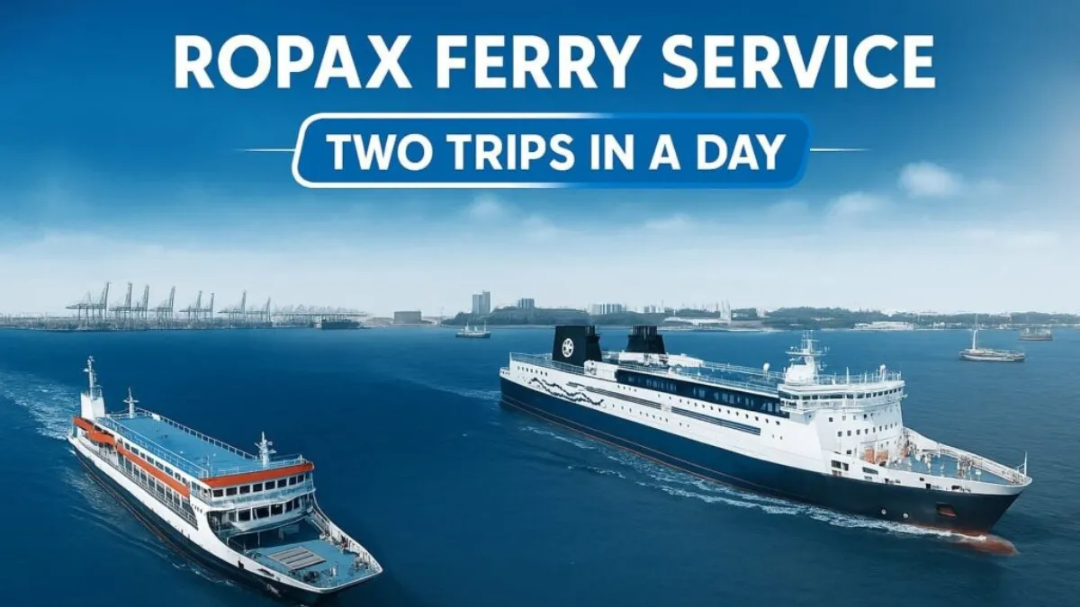 Ro Ro ferry Surat to Bhavnagar ticket booking